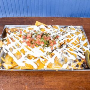 Nachos with Carne Enchilada