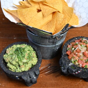 Guacamole, Pico de Gallo & Chips