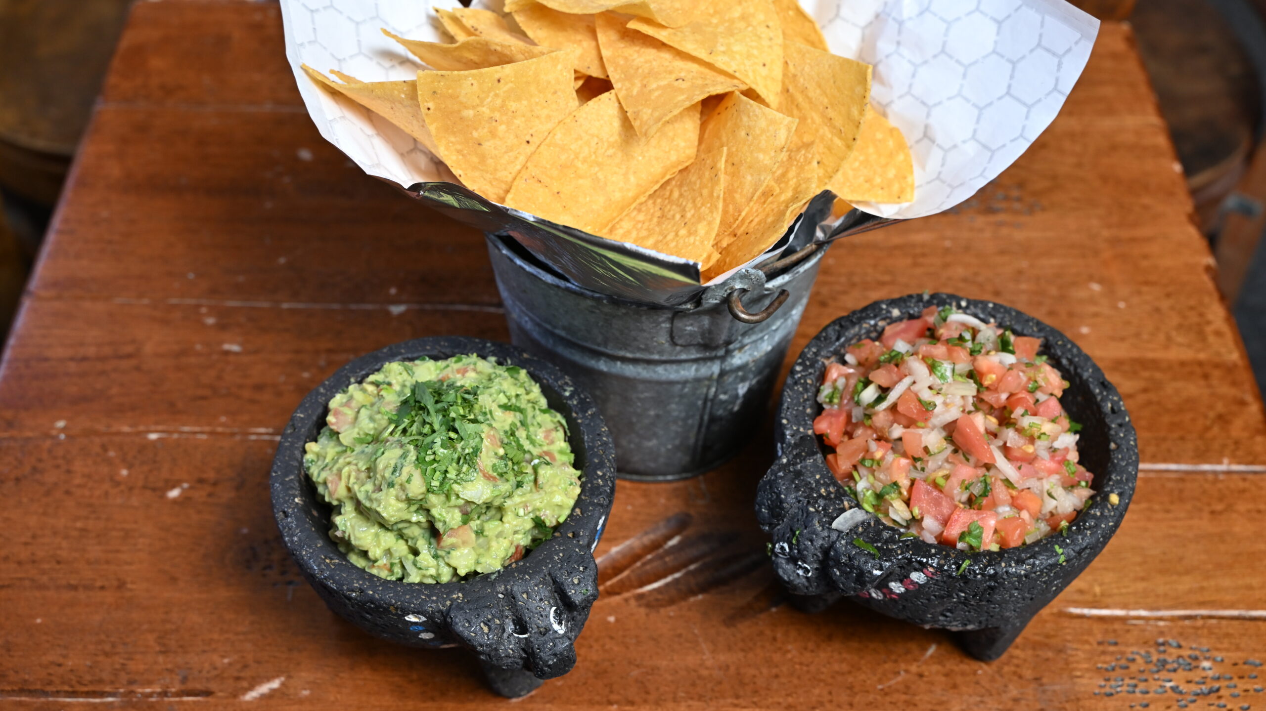 Guacamole, Pico de Gallo & Chips