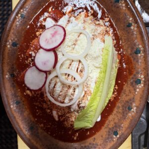 Enchiladas de Chorizo